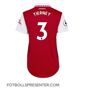Arsenal Kieran Tierney #3 Hemma Matchtröja Dam 2022-23 Kortärmad